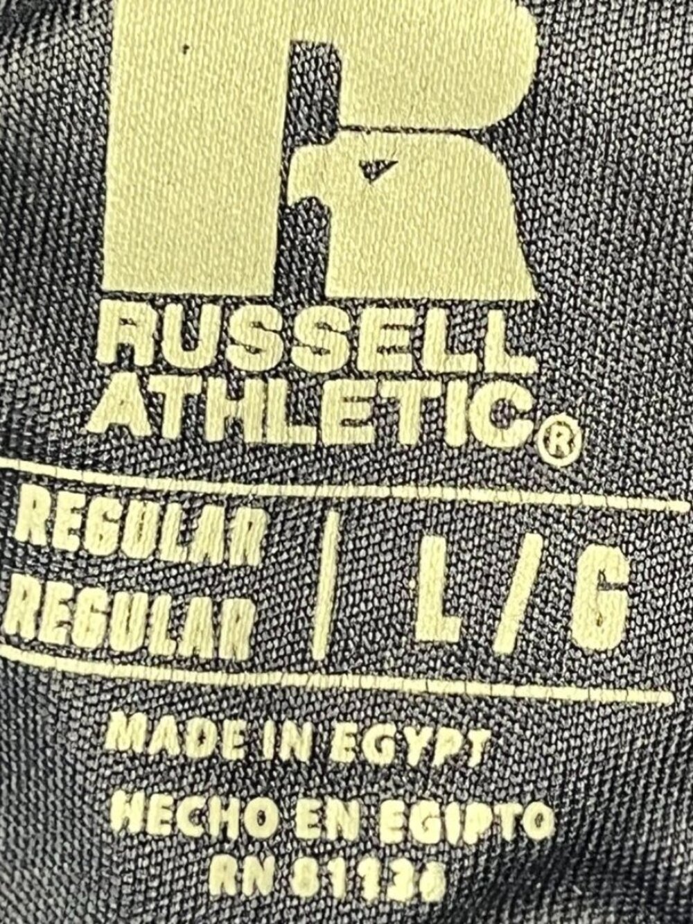 Russell Athletic Colorblock Fleece Hoodie Pullover Men’s Large - Picture 5 of 10